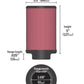 K&N Universal Rubber Filter 2.438in Flange ID x 3.5in OD x 5in Height for 97-98 Yamaha TDM850