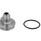 Fuelab Replacement Filter Cap -10AN Inlet - Clear