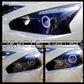 Oracle 13-15 Nissan Altima Sedan LED Headlight Halo Kit - Red