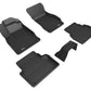 3D MAXpider 19-23 Audi A6/A7 / 21-24 RS6/RS7 Kagu 1st & 2nd Row Floormats - Black