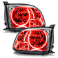 Oracle Lighting 05-06 Toyota Tundra Regular/Accessible Cab Pre-Assembled LED Halo Headlights -Red