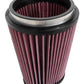 K&N Universal Round Clamp-On Air Filter 4-1/2in FLG, 5-7/8in B, 3-1/4in X 4-1/2in T, 8in H
