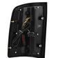 AlphaRex 07-13 GMC Sierra 1500/2500HD/3500HD Luxx Series LED Tail Lights - Alpha Black