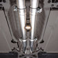 AWE BMW G90/G99 M5 Track Edition Catback Exhaust - Chrome Silver Tips