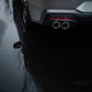 MBRP 2024+ Ford Mustang 5.0L Blk Alum. SS 3in Cat-Back Exhaust w/ Quad Blk Tips (Valve Delete)