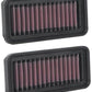 K&N BMW X3M/X4M L6-3.0L F/I Turbo Drop In Air Filter