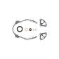 Cometic GM 1992-1994 Gen-2 Small Block V8 Timing Cover Gasket Kit - With Gen-1 Optispark Distributor