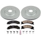 Power Stop 17-18 Ford E-450 Super Duty Rear Z17 Coated Brake Kit