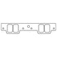 Cometic Chevy Gen-1 Small Block V8 .039in Fiber Intake Manifold Gasket Set - Brodix GB 2000 Heads