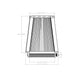aFe Magnum FORCEintake Replacement Air Filter w/ D2 Dura-Dry Media 5-1/2inF x(10x7)inB x 7inT x 8inH