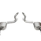 Corsa 2024 Ford Mustang GT Sport Axle-Back Dual Rear Exit with 4.5in Black PVD Pro-Series Tips