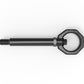 aFe 23-25 BMW M2 (G87) CONTROL Front / Rear Tow Hook - Black