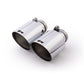 Remus Stainless Steel 115mm Angled Engraved Chrome Tail Pipe Set (Pair)