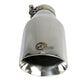 afe MACH Force-Xp Universal Exhaust Tip 2-1/2 IN Inlet x 4-1/2 IN Outlet x 9 IN L