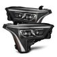 AlphaRex 22-23 Toyota Tundra/Sequoia LED Proj Headlights Black w/ Seq Activ Light/Seq Signal & DRL
