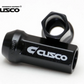 Cusco Universal Wheel Lug Nut Set M12 x P1.5mm - Black  (16pcs)