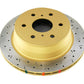 DBA 06-08 Chevrolet Silverado/GMC Sierra 4000 Series Drilled and Slotted Rear Rotor