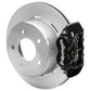 Wilwood 88-98 Chevy Silverado Forged Dynalite 12.19x0.81 Plain Rear Drum to Disc Conv. - Black