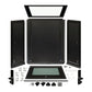 Westin 15-22 Chevrolet Colorado/Canyon Crew Cab 5ft Bed - Black - BOX 1 & BOX 2 (COMPLETE KIT)