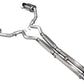 AWE 2024 Ford Mustang GT Fastback S650 RWD Touring Catback Exhaust w/ Dual Diamond Black Tips