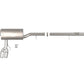 afe Rebel Series Cat-Back Exhaust System GM Colorado/Canyon 23-25 L4-2.7L (t)