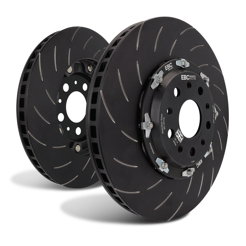 EBC Racing 10-21 Mercedes-Benz C63 S AMG/2014+ Mercedes-Benz E63 AMG 2 Piece SG Racing Rear Rotors