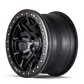 Dirty Life 9303 DT-1 17x9/8x165.1 BP/-12mm Offset/130.8mm Hub Matte Black Wheel - Beadlock