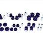 SuperPro 90-97 Mitsubishi Montero LS Control Arm & Trailing Arm Bushing Kit - (65mm Trailing Arm)