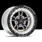 Weld RT Full Throttle 15x10 / 5x4.5 / 7.5in. BS Black Wheel - Single Beadlock