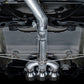 AWE Tuning 2024 Acura Integra Type S DE5 FWD Track Edition Exhaust w/ Triple Chrome Silver Tips