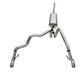Corsa 22-23 Chevrolet Silverado 1500 Cat-Back Dual Rear Exit with Turn Down Tail Pipes