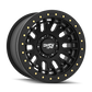 Dirty Life DT-3 17X9 6x139.7 -12 Offset - Satin Black w/ Simulated Beadlock