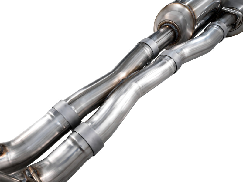 AWE Tuning 2025+ RAM 1500 RHO 3.0 I6 TT 0FG Dual Rear Exit Catback Exhaust - Chrome Silver Tips