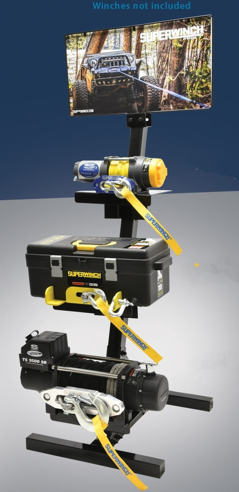 Superwinch MD 3 Winch Display Stand w/Header Card
