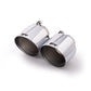 Remus Stainless Steel 115mm Short Style Angled Chrome Tail Pipe Set (Pair)