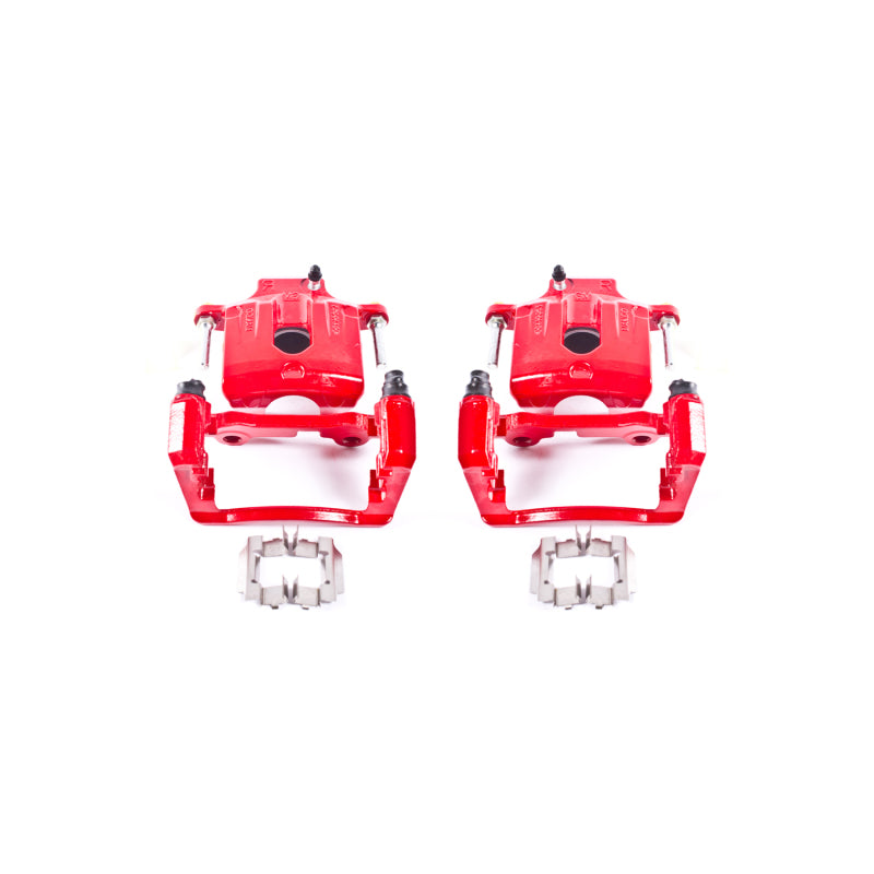 Power Stop 04-07 Buick Rainier Rear Red Calipers w/Brackets - Pair