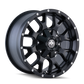 Mayhem 8015 Warrior 17x9 / 8x170 BP / 18mm Offset / 125.2mm Hub Matte Black Wheel