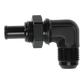 DeatschWerks 10AN Male Flare Bulkhead to 1/2in Hose Barb 90-Degree