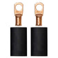 Moroso 3/8in Dia Stud 4 GA Wire Crimp/Solder Battery Cable Terminal Kit (2 Pack)