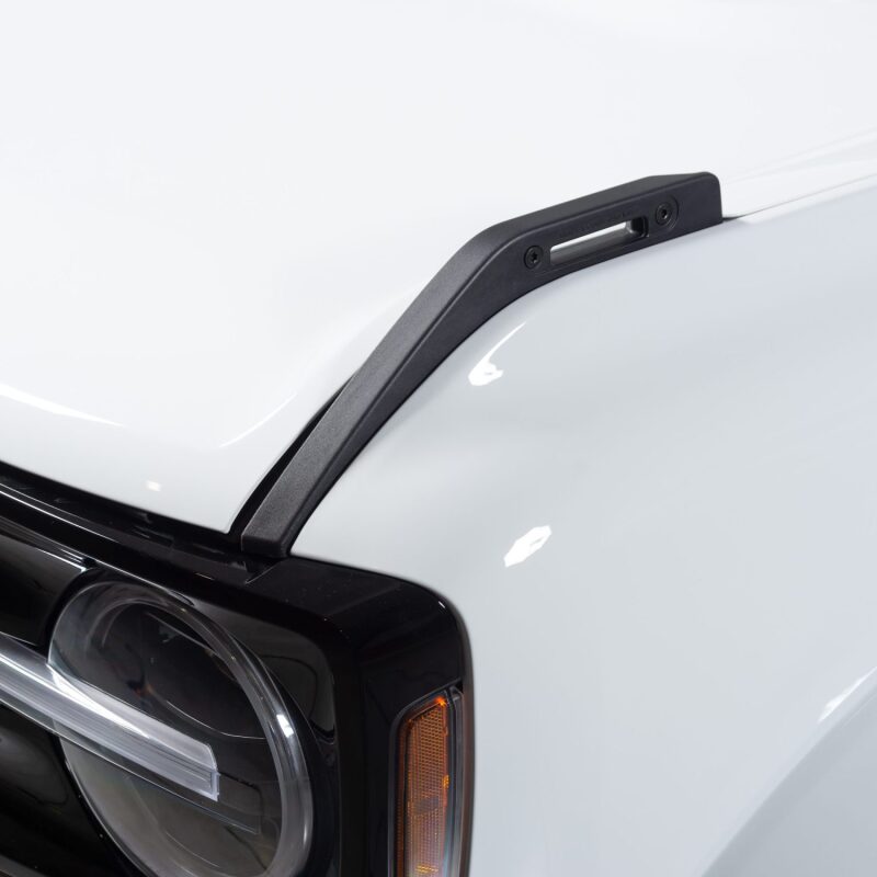 Putco 22-24 Ford Bronco Luminix DRL LED Light Hood Limb Riser (Factory Hood Side Hinge Replacments)