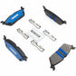 Timbren 15-20 Ford F-150/Lobo BES Severe Duty Semi-Metallic Brake Pads - Rear