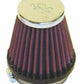K&N Universal Chrome Filter 2 1/8 inch FLG / 3 inch Bottom / 2 inch Top / 3 inch Height