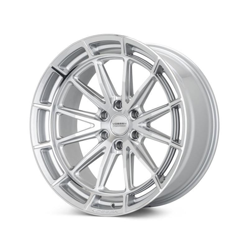 Vossen HFX-5 22x10 - 8x180 - ET-18 - Super Deep Face - 124.3 - Silver Polished Wheel