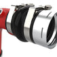 aFe 23-24 Ford Diesel Trucks V8-6.7L (td) BladeRunner Aluminum Hot and Cold Charge Pipe Kit - Red