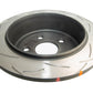 DBA 07-09 Jeep Wrangler JK/12+ Grand Cherokee exc SRT-8 (350mm Dia) Rear Slotted 4000 Series Rotor