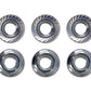Moroso M6 x 1.00 Serrated Zinc Flange Nut - 10 Pack