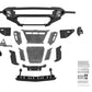 DV8 Offroad 23-26 Chevrolet Colorado ZR2 Tube Front Bumper