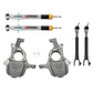 Belltech 2021+ Chevrolet Suburban / 2021+ GMC Yukon XL 0-2in Front / 1-3.5in Rear Lowering Kit
