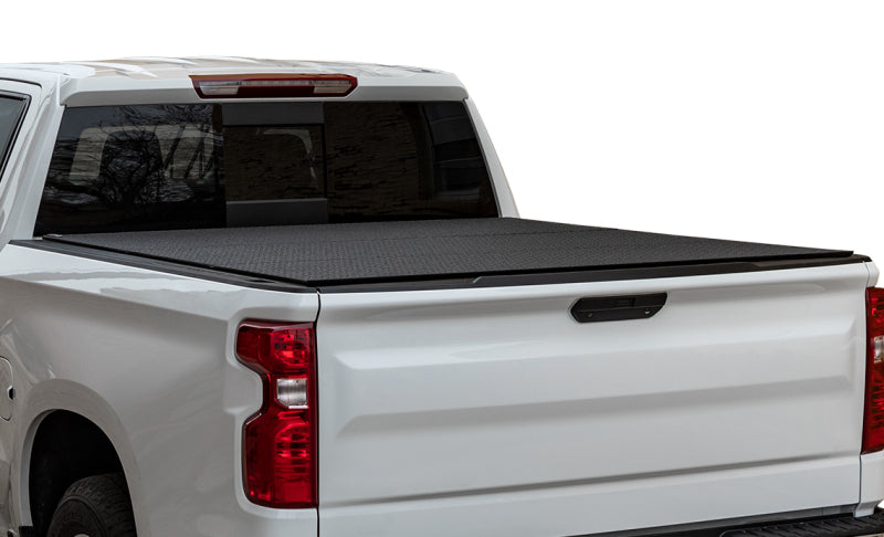 Access 2024 Toyota Tacoma 5ft Bed LOMAX Pro Series Tri-Fold Bed Cover - Black Diamond Mist