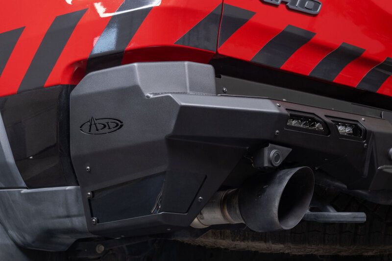 ADD 2025 Ram RHO Phantom Rear Bumper - Hammer Black Powder Coat